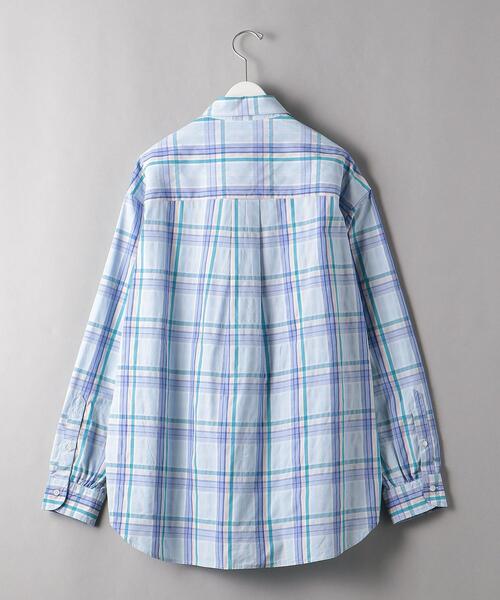 BEAUTY&YOUTH UNITED ARROWS（ビューティーアンドユースユナイテッドアローズ）の「BY マドラスチェック ボタンダウン シャツ（シャツ/ブラウス・メンズ・ダークグリーン/オレンジ/コバルトブルー・S/M/L/XL）」の20枚目の写真