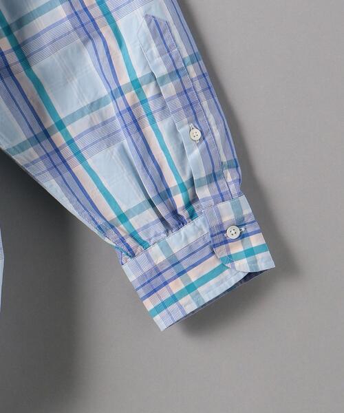 BEAUTY&YOUTH UNITED ARROWS（ビューティーアンドユースユナイテッドアローズ）の「BY マドラスチェック ボタンダウン シャツ（シャツ/ブラウス・メンズ・ダークグリーン/オレンジ/コバルトブルー・S/M/L/XL）」の22枚目の写真