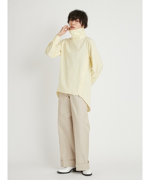 styling/(スタイリング)の「スタンドカラーシャツ(シャツ/ブラウス・レディース・ホワイト/イエロー/ベージュ・FREE)」の9枚目の写真