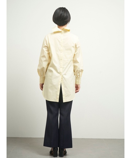 styling/(スタイリング)の「スタンドカラーシャツ(シャツ/ブラウス・レディース・ホワイト/イエロー/ベージュ・FREE)」の14枚目の写真