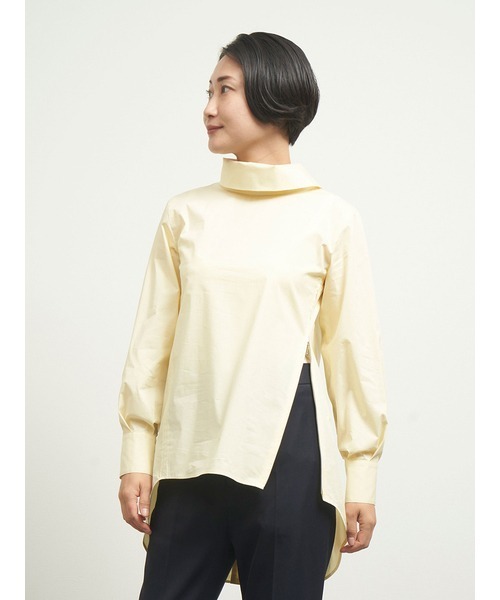 styling/(スタイリング)の「スタンドカラーシャツ(シャツ/ブラウス・レディース・ホワイト/イエロー/ベージュ・FREE)」の12枚目の写真