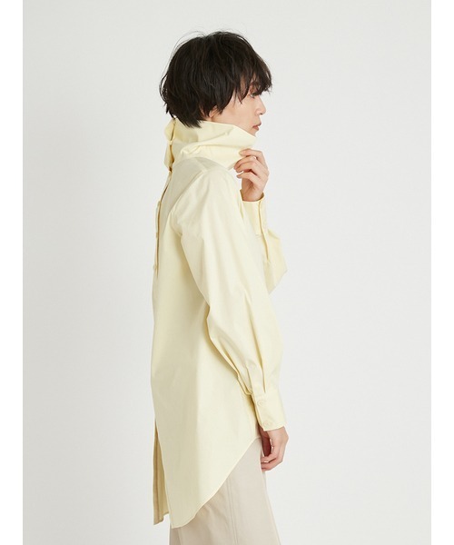 styling/(スタイリング)の「スタンドカラーシャツ(シャツ/ブラウス・レディース・ホワイト/イエロー/ベージュ・FREE)」の7枚目の写真