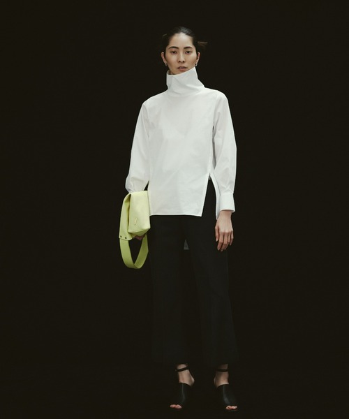 styling/(スタイリング)の「スタンドカラーシャツ(シャツ/ブラウス・レディース・ホワイト/イエロー/ベージュ・FREE)」の20枚目の写真