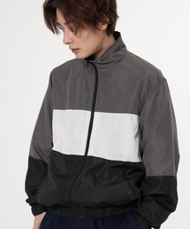 Blue Standard  | 【BLUE STANDARD／ブルースタンダード】撥水 切り替えブルゾン ナイロンパーカー(ナイロンジャケット)