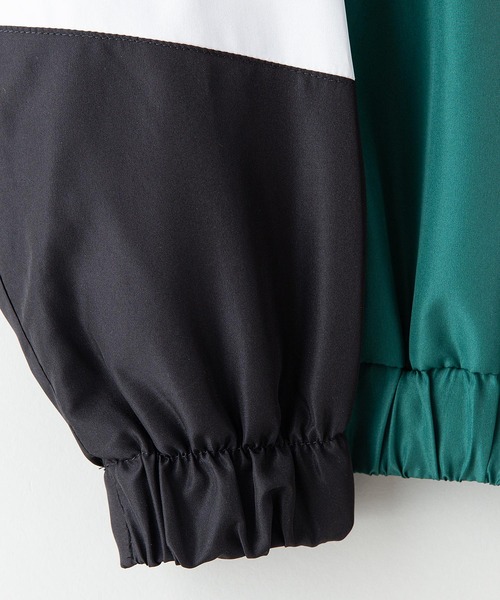 Blue Standard （ブルースタンダード）の「【BLUE STANDARD／ブルースタンダード】撥水 切り替えブルゾン ナイロンパーカー（ナイロンジャケット・メンズ・チャコールグレー/パープル/ブルー/グリーン/グレー系その他/パープル系その他・MEDIUM/LARGE/X-LARGE）」の8枚目の写真