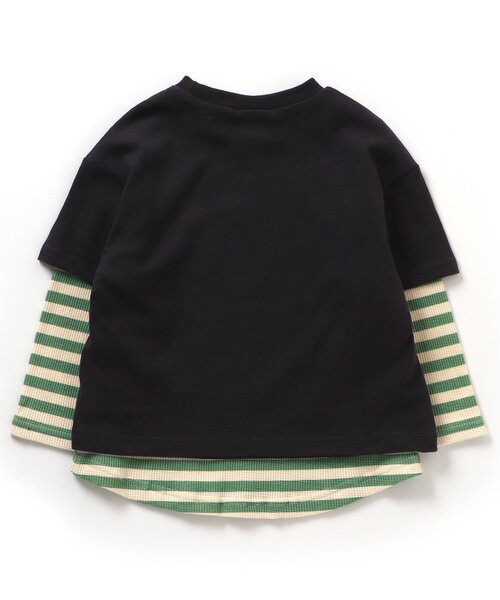 BREEZE(ブリーズ)の「/カレッジ2PセットTシャツ(Tシャツ/カットソー・キッズ・ベージュ/チャコール/レッド/サックスブルー・130/140/150/90/100/110/120)」の10枚目の写真