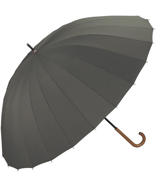 Wpc.（ダブリュピーシー）の「LIMITED／24本骨アンブレラ（長傘・メンズ・グレー/レッド/ベージュ/ブラウン/カーキ/ブラック/ネイビー・FREE）」の2枚目の写真