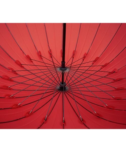 Wpc.（ダブリュピーシー）の「LIMITED／24本骨アンブレラ（長傘・メンズ・グレー/レッド/ベージュ/ブラウン/カーキ/ブラック/ネイビー・FREE）」の9枚目の写真