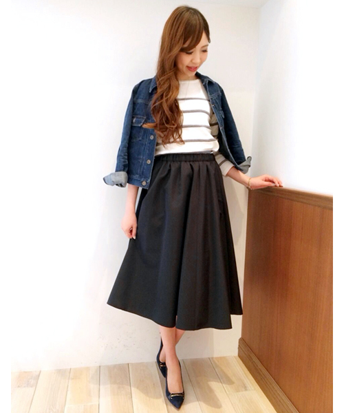 LOUNGEDRESS（ラウンジドレス）の「デニムGジャン（デニムジャケット・レディース・インディゴブルー・ﾌﾘ-）」の17枚目の写真