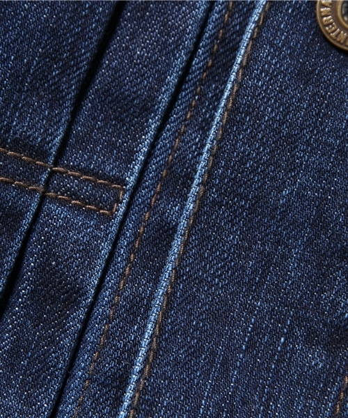 LOUNGEDRESS（ラウンジドレス）の「デニムGジャン（デニムジャケット・レディース・インディゴブルー・ﾌﾘ-）」の3枚目の写真