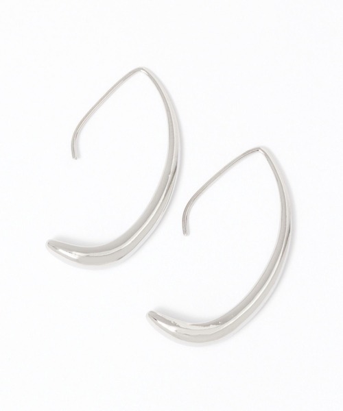 GLOBAL WORK（グローバルワーク）の「メタルフープピアス/268542（ピアス（両耳用）・レディース・シルバー系その他/ゴールド系その他4/ゴールド系その他/シルバー系その他3/シルバー系その他4/ゴールド系その他2/シルバー/ゴールド/ゴールド系その他3/シルバー系その他5/その他1/その他・FREE）」の3枚目の写真