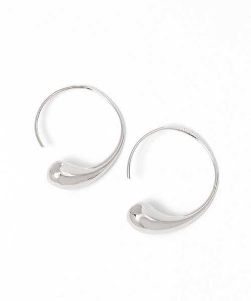 GLOBAL WORK（グローバルワーク）の「メタルフープピアス/268542（ピアス（両耳用）・レディース・シルバー系その他/ゴールド系その他4/ゴールド系その他/シルバー系その他3/シルバー系その他4/ゴールド系その他2/シルバー/ゴールド/ゴールド系その他3/シルバー系その他5/その他1/その他・FREE）」の4枚目の写真