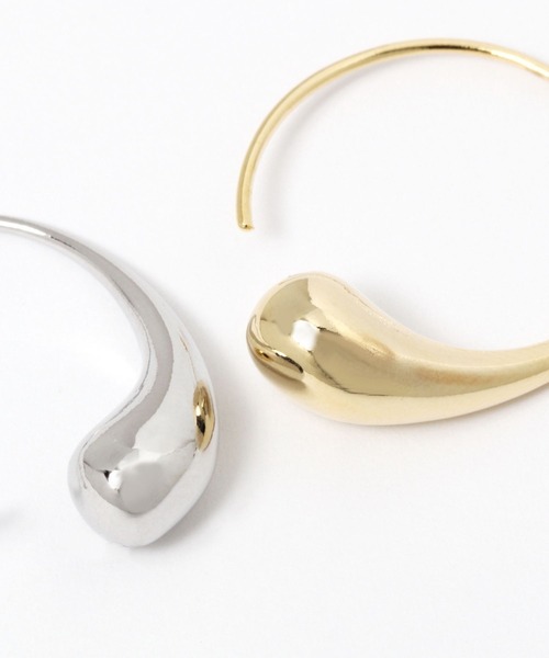 GLOBAL WORK（グローバルワーク）の「メタルフープピアス/268542（ピアス（両耳用）・レディース・シルバー系その他/ゴールド系その他4/ゴールド系その他/シルバー系その他3/シルバー系その他4/ゴールド系その他2/シルバー/ゴールド/ゴールド系その他3/シルバー系その他5/その他1/その他・FREE）」の13枚目の写真