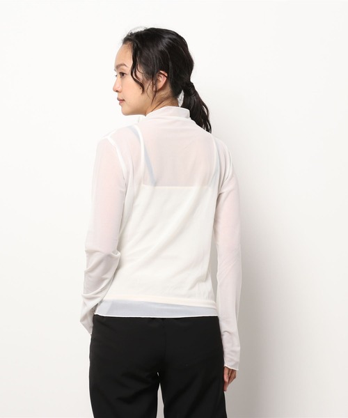 DURAS(デュラス)の「ボートネックシアートップス(Tシャツ/カットソー・レディース・ブラック/ホワイト・FREE)」の16枚目の写真