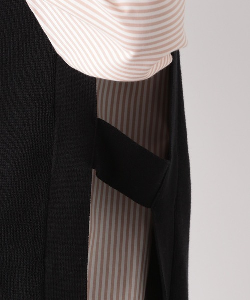 GLOBAL WORK（グローバルワーク）の「サイドベルトベスト/262126（ベスト・レディース・ブラック/アイボリー/グリーン系その他・FREE）」の18枚目の写真