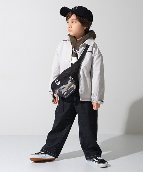 XLARGE KIDS（エクストララージキッズ）の「配色ステッチデニムワイド 