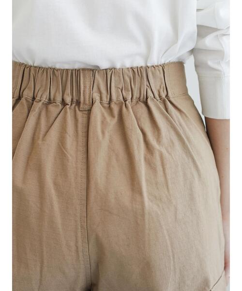 Green　Parks（グリーンパークス）の「リップストップワークパンツ＊（その他パンツ・レディース・ベージュ/カーキ・M/L）」の10枚目の写真