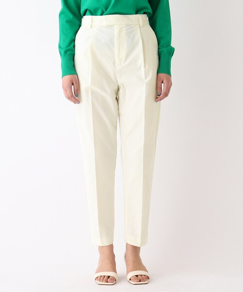 OPAQUE.CLIP(オペークドットクリップ)の「◆【Beautiful stretch】タックテーパードパンツ(その他パンツ・レディース・ホワイト系/ライトパープル/サンドベージュ/ブルー/グリーン/ブラック・36/38/42/40/34)」の21枚目の写真