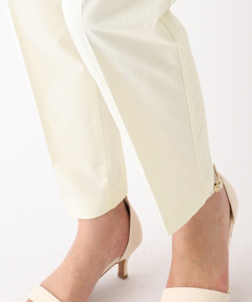 OPAQUE.CLIP(オペークドットクリップ)の「◆【Beautiful stretch】タックテーパードパンツ(その他パンツ・レディース・ホワイト系/ライトパープル/サンドベージュ/ブルー/グリーン/ブラック・36/38/42/40/34)」の18枚目の写真