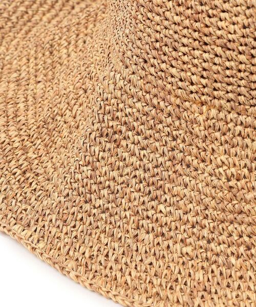 SHIPS（シップス）の「細編みハット 22SS◆（ハット・レディース・グレー系/ベージュ系/オレンジ系・ONE SIZE）」の4枚目の写真