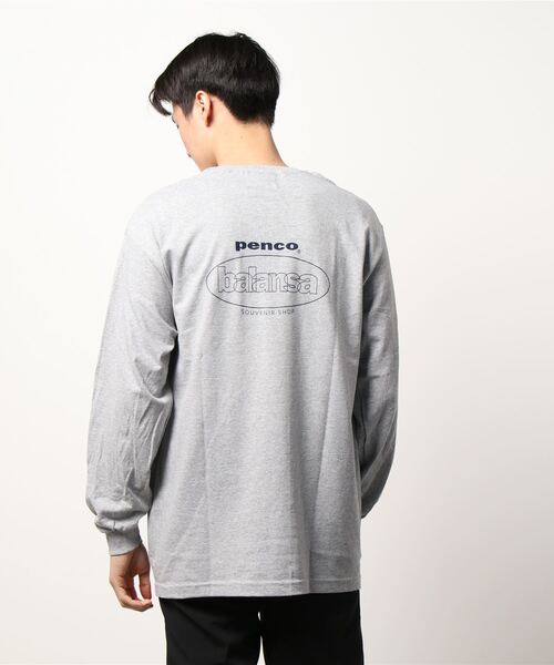 balansa(バランサ)の「penco x balansa 2nd ペンコ バランサ Tシャツ ロンT 長袖(Tシャツ/カットソー・メンズ・ブラック/ネイビー/グレー・M/L/XL)」の9枚目の写真