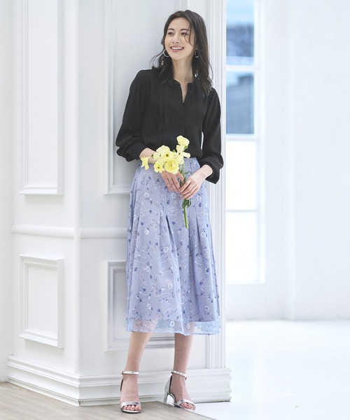 RUIRUE BOUTIQUE（ルイルエブティック）の「フロントホックブラウス（シャツ/ブラウス・レディース・ホワイト/ブラック/ベージュ・マルチサイズ）」の5枚目の写真