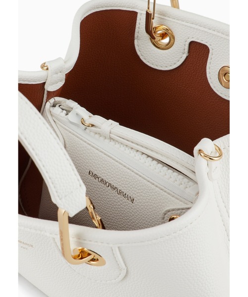 EMPORIO ARMANI(エンポリオアルマーニ)の「【エンポリオ アルマーニ】MyEA ディアプリント スモール(ハンドバッグ・レディース・グリーン系その他/ブラック×ゴールド/サンドベージュ/アイボリー/ホワイト系その他/レッド・FREE)」の14枚目の写真