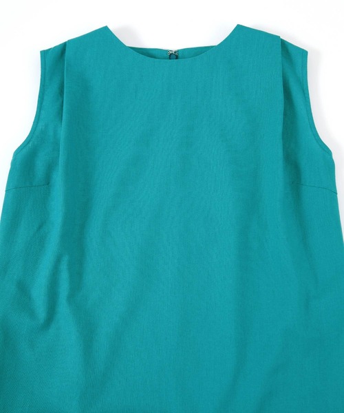 UR'S（ユアーズ）の「ノースリーブコクーンロングワンピース（ワンピース・レディース・ベージュ/ブルー/レッド/ブラック/オレンジ系その他/ターコイズブルー/ナチュラル・S/M/L）」の11枚目の写真