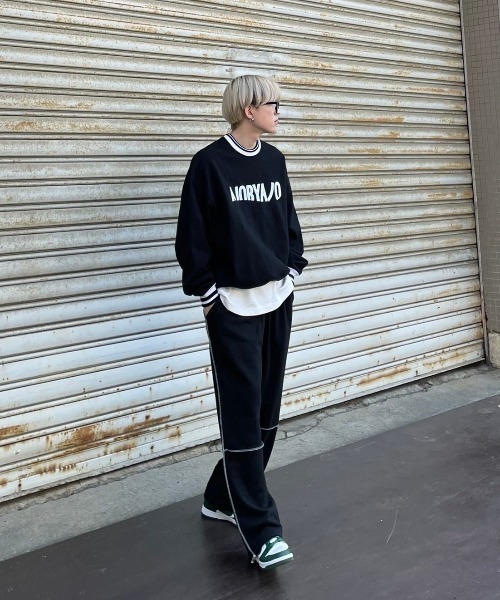 XU（エックスユー）の「【XU/エックスユー】stitch sweat pants