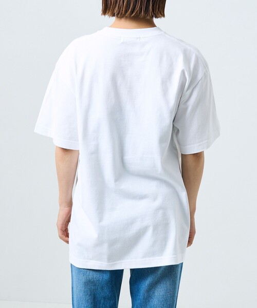 FREAK'S STORE(フリークスストア)の「9DOGs アート半袖Tシャツ(Tシャツ/カットソー・レディース・ホワイト/オフホワイト/ライトグレー/グレー・フリ-)」の14枚目の写真