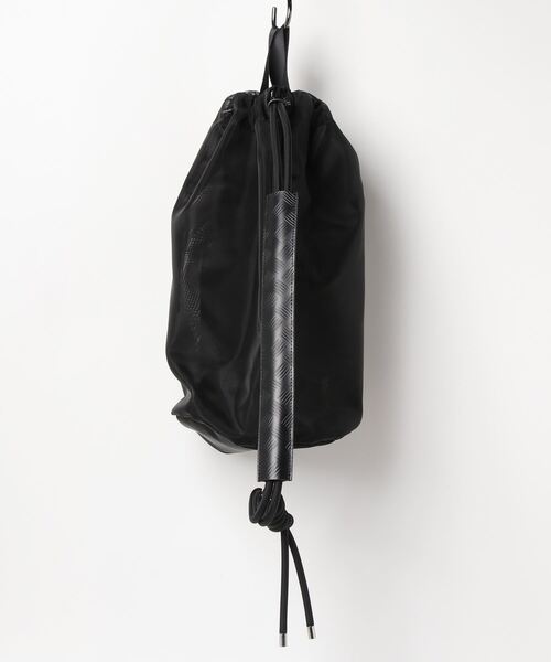 THE PURSE（ザパース  ）の「THE PURSE（ザパース）TULLE BONSACK/リュック（バックパック/リュック・メンズ・ブラック・FREE）」の2枚目の写真
