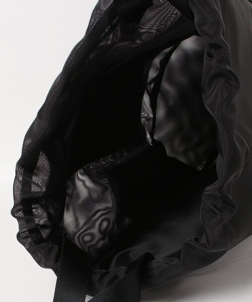 THE PURSE（ザパース  ）の「THE PURSE（ザパース）TULLE BONSACK/リュック（バックパック/リュック・メンズ・ブラック・FREE）」の4枚目の写真