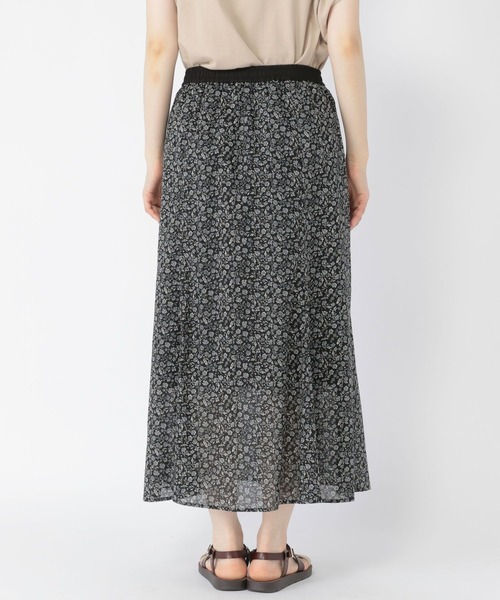 studio CLIP(スタディオクリップ)の「マーメイドプリントスカート(スカート・レディース・ブラック/アイボリー/グリーン・MEDIUM/LARGE)」の20枚目の写真