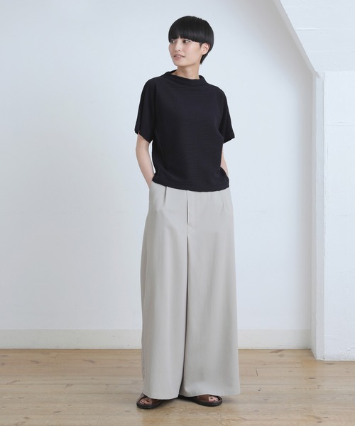 Plantation(プランテーション)の「(S)ノアールギャバ / パンツ / (O)(その他パンツ・レディース・ベージュ/ブラック・S size/M size)」の13枚目の写真