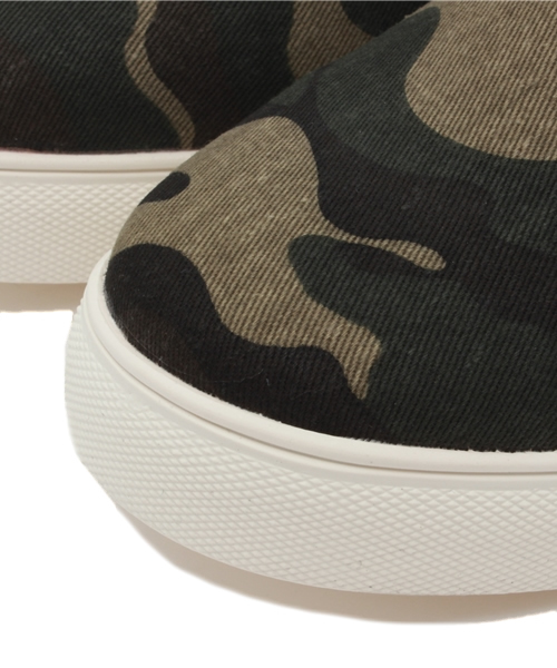 VENCEEXCHANGE（ヴァンスエクスチェンジ）の「迷彩スリッポン（スリッポン・メンズ・ダークグリーン・MEDIUM/LARGE）」の5枚目の写真