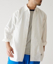 417 EDIFICE | ライトポプリン グランパシャツ(シャツ/ブラウス)