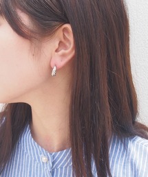 【日本製】シンプルフープピアス