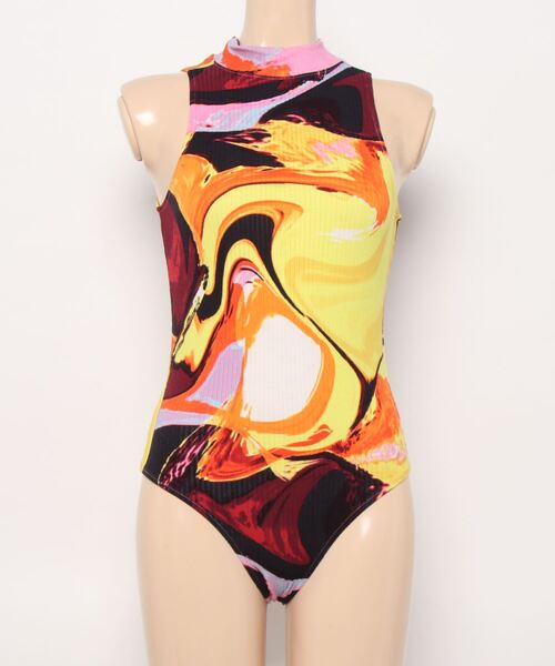 Desigual（デシグアル）の「マルチカラーデジタルプリント ボディスーツ（その他トップス・レディース・マルチ・L/XS/XL/S/M）」の4枚目の写真