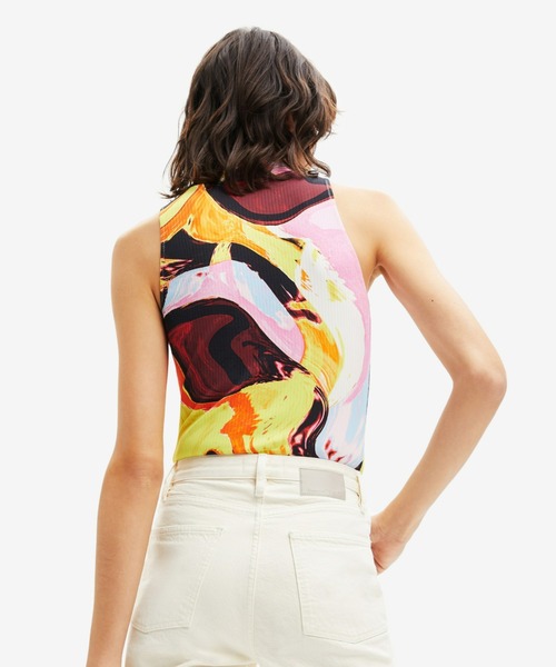 Desigual（デシグアル）の「マルチカラーデジタルプリント ボディスーツ（その他トップス・レディース・マルチ・L/XS/XL/S/M）」の6枚目の写真
