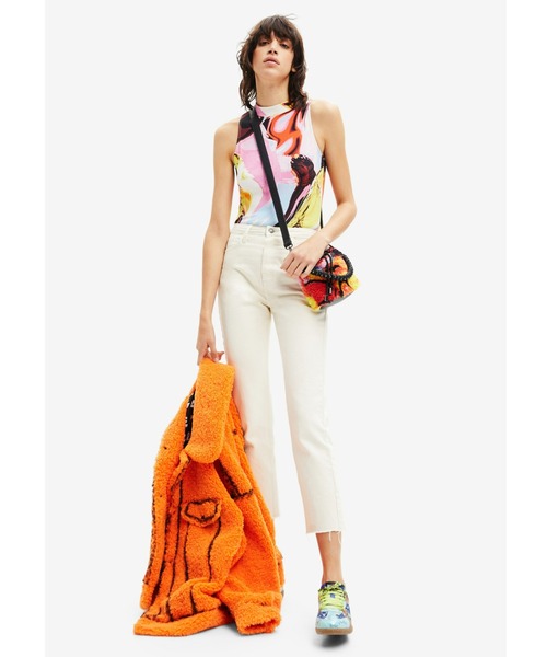 Desigual（デシグアル）の「マルチカラーデジタルプリント ボディスーツ（その他トップス・レディース・マルチ・L/XS/XL/S/M）」の5枚目の写真