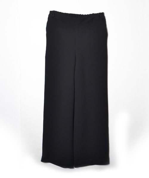 AMERICAN RAG CIE（アメリカンラグシー）の「レーヨン×トリアセイージーワイドパンツ（その他パンツ・レディース・ブラック・FREE）」の6枚目の写真