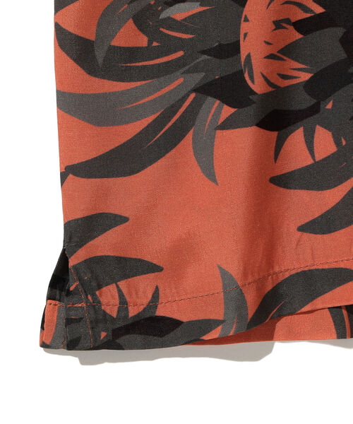 BEAMS LIGHTS（ビームスライツ）の「BEAMS LIGHTS / プロテア プリント オープンカラーシャツ 22（シャツ/ブラウス・メンズ・ブラック系その他4/オレンジ系その他6・SMALL/MEDIUM/LARGE）」の6枚目の写真