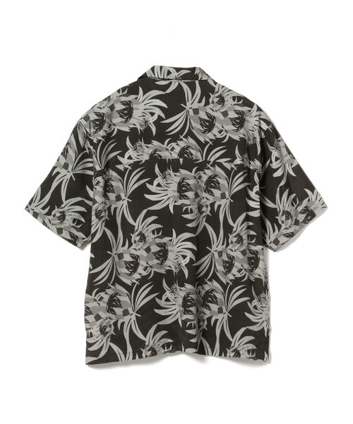 BEAMS LIGHTS（ビームスライツ）の「BEAMS LIGHTS / プロテア プリント オープンカラーシャツ 22（シャツ/ブラウス・メンズ・ブラック系その他4/オレンジ系その他6・SMALL/MEDIUM/LARGE）」の12枚目の写真