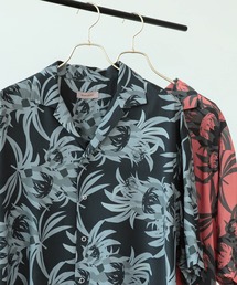 BEAMS LIGHTS | BEAMS LIGHTS / プロテア プリント オープンカラーシャツ 22(シャツ/ブラウス)