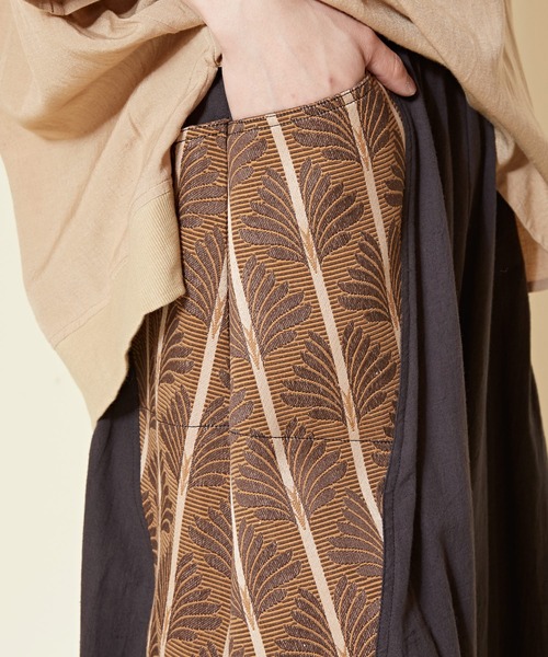 チャイハネ（チャイハネ）の「【チャイハネ】セイージャMEN'S変形ドレープパンツ（その他パンツ・メンズ・ブラック/ブラウン/レッド/カーキ・FREE）」の8枚目の写真