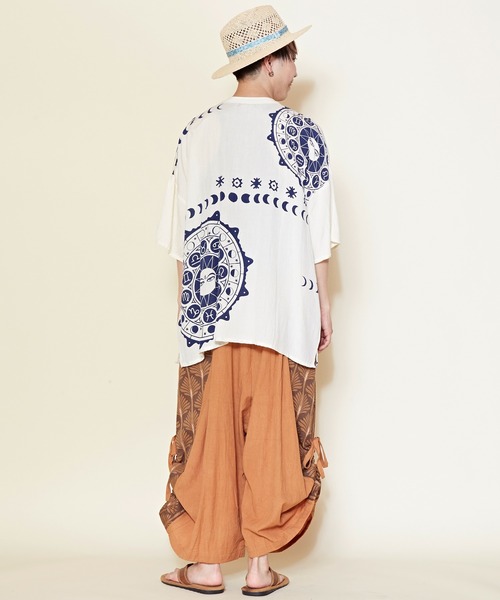 チャイハネ（チャイハネ）の「【チャイハネ】セイージャMEN'S変形ドレープパンツ（その他パンツ・メンズ・ブラック/ブラウン/レッド/カーキ・FREE）」の16枚目の写真