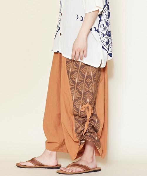 チャイハネ（チャイハネ）の「【チャイハネ】セイージャMEN'S変形ドレープパンツ（その他パンツ・メンズ・ブラック/ブラウン/レッド/カーキ・FREE）」の17枚目の写真