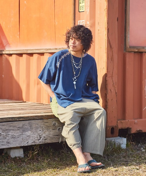 チャイハネ（チャイハネ）の「【チャイハネ】セイージャMEN'S変形ドレープパンツ（その他パンツ・メンズ・ブラック/ブラウン/レッド/カーキ・FREE）」の21枚目の写真