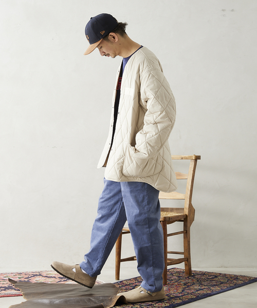 JOURNAL STANDARD relume（ジャーナルスタンダード　レリューム）の「CALIFORNIA アウトドア ライナージャケット（ミリタリージャケット・メンズ・ブラック/ナチュラル/カーキ/オレンジ・MEDIUM/LARGE）」の5枚目の写真