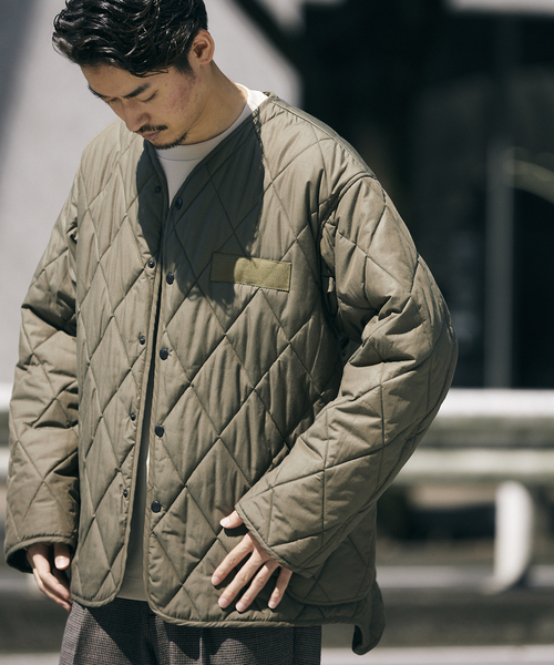 JOURNAL STANDARD relume（ジャーナルスタンダード　レリューム）の「CALIFORNIA アウトドア ライナージャケット（ミリタリージャケット・メンズ・ブラック/ナチュラル/カーキ/オレンジ・MEDIUM/LARGE）」の20枚目の写真